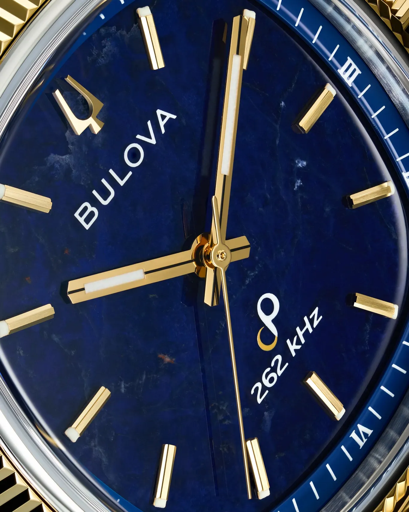 ◆BULOVA SUPER SEVILLE 腕時計 メンズ 10593 Blue Dial Stainless Steel Bracelet Super Seville 98A337 | Bulova